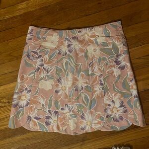 Urban Outfitters Scalloped Mini Skirt